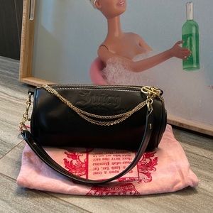 Juicy Couture black leather bag-original